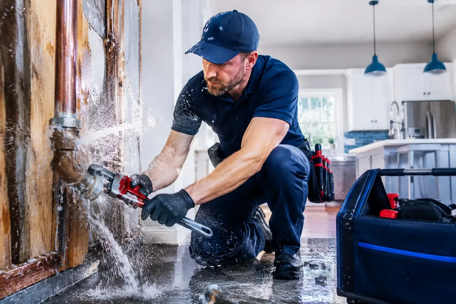 Local emergency pipe repair professionals in Emmalena, KY